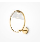 Designer wall lamps - Maytoni Lunare Designer LED wall lamp 5W 450lm 3000K Brass MOD327WL-L5BS3K. - product 1