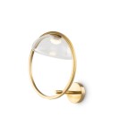 Designer wall lamps - Maytoni Lunare Designer LED wall lamp 5W 450lm 3000K Brass MOD327WL-L5BS3K. - product 2