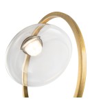 Designer wall lamps - Maytoni Lunare Designer LED wall lamp 5W 450lm 3000K Brass MOD327WL-L5BS3K. - product 4