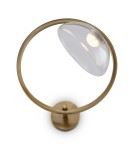 Designer wall lamps - Maytoni Lunare Designer LED wall lamp 5W 450lm 3000K Brass MOD327WL-L5BS3K1 - product 3