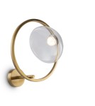 Designer wall lamps - Maytoni Lunare Designer LED wall lamp 5W 450lm 3000K Brass MOD327WL-L5BS3K1 - product 4