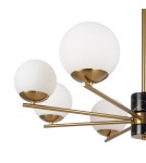 Modern chandeliers - Maytoni Marble Chandelier Modern Spheres 8xE27 60W Brass MOD187PL-08BS - product 2
