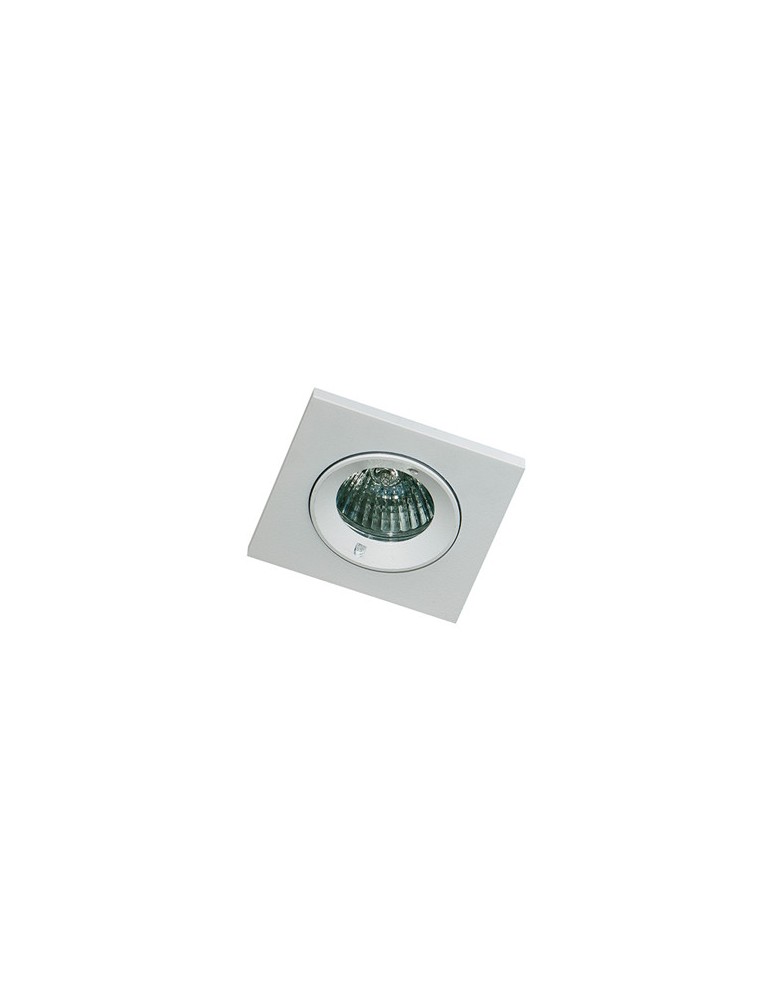 Flush-mounted hermetic lamps - Azzardo PABLO 1 WHITE 1xGU10 Recessed White IP54 AZ0817 - product kolory-swiatla.pl 1