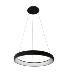Pendant lamps circles - ITALUX Alessia Black LED Pendant 50W 2750lm 3000K 5280-850RP-BK-3 - product 1