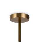Modern chandeliers - Maytoni Marble Chandelier Modern Spheres 8xE27 60W Brass MOD187PL-08BS - product 5