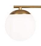 Wall lamps spheres - Maytoni Marble Wall lamp/wall lamp 1xE27 60W Brass MOD187WL-01BS - product 2