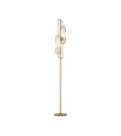 Modern floor lamps - Maytoni Marmo Floor Lamp 2xG9 40W Gold MOD099FL-02G - product 1