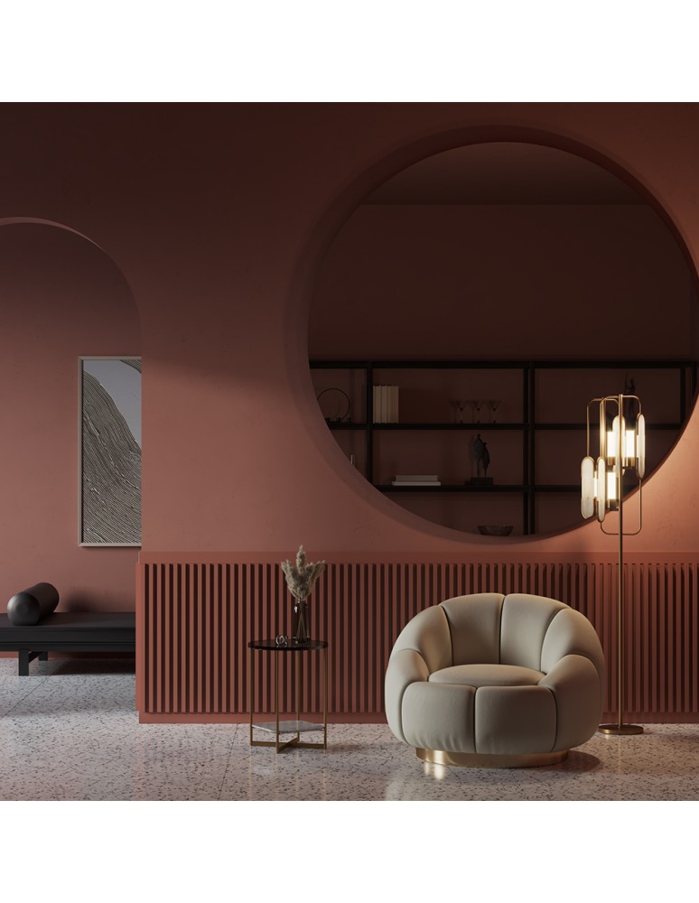 Maytoni Marmo Lampa Podłogowa 2xG9 40W Złoty MOD099FL-02G