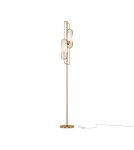 Modern floor lamps - Maytoni Marmo Floor Lamp 2xG9 40W Gold MOD099FL-02G - product 3
