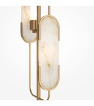 Maytoni Marmo Lampa Podłogowa 2xG9 40W Złoty MOD099FL-02G