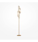Modern floor lamps - Maytoni Marmo Floor Lamp 2xG9 40W Gold MOD099FL-02G - product 6