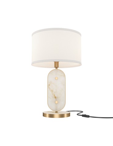 Maytoni Marmo Lampa Stołowa 1xE27 40W Złoty MOD099TL-01G