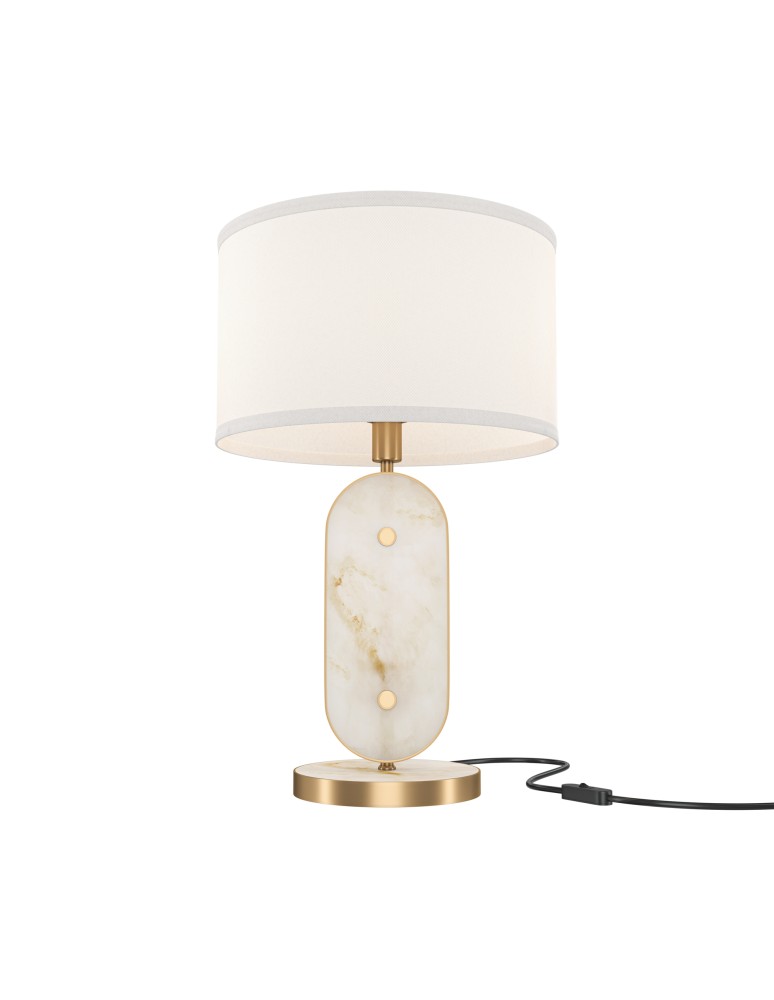 Table lamps with lampshade - Maytoni Marmo Table Lamp 1xE27 40W Gold MOD099TL-01G - product kolory-swiatla.pl 1