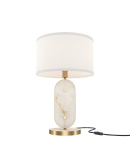 Maytoni Marmo Lampa Stołowa 1xE27 40W Złoty MOD099TL-01G