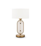 Table lamps with lampshade - Maytoni Marmo Table Lamp 1xE27 40W Gold MOD099TL-01G - product 2