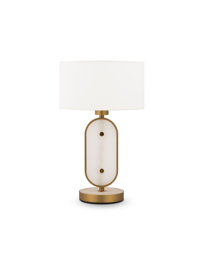 Table lamps with lampshade - Maytoni Marmo Table Lamp 1xE27 40W Gold MOD099TL-01G - product kolory-swiatla.pl 2