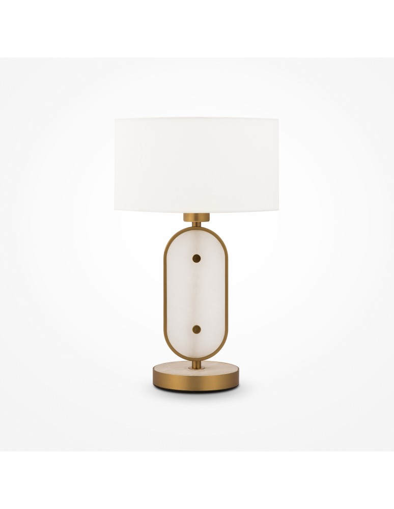Maytoni Marmo Lampa Stołowa 1xE27 40W Złoty MOD099TL-01G