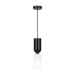 Maytoni Memory Lampa Wisząca 1xE14 40W Czarny MOD177PL-01B