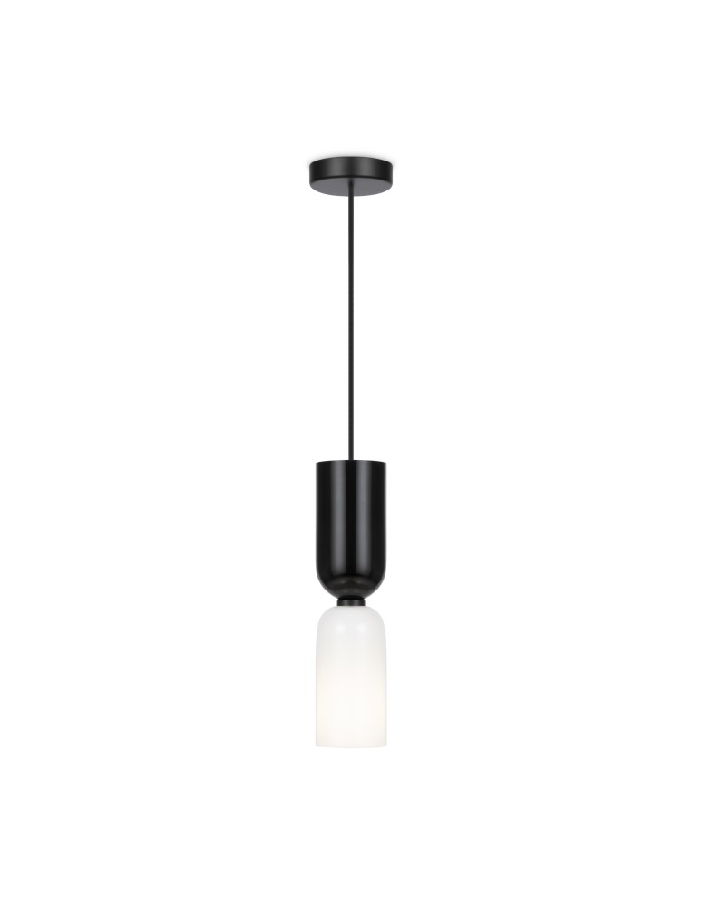 Pendant lamps - Maytoni Memory Pendant Lamp 1xE14 40W Black MOD177PL-01B - product kolory-swiatla.pl 1