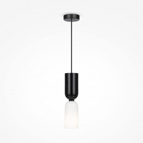 Maytoni Memory Lampa Wisząca 1xE14 40W Czarny MOD177PL-01B