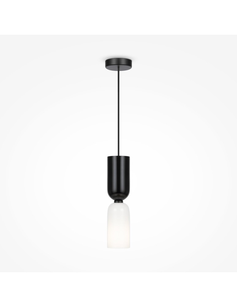 Pendant lamps - Maytoni Memory Pendant Lamp 1xE14 40W Black MOD177PL-01B - product kolory-swiatla.pl 4