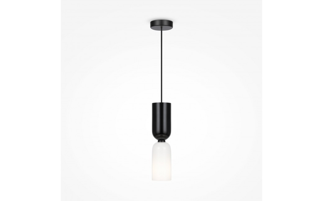 Maytoni Memory Lampa Wisząca 1xE14 40W Czarny MOD177PL-01B