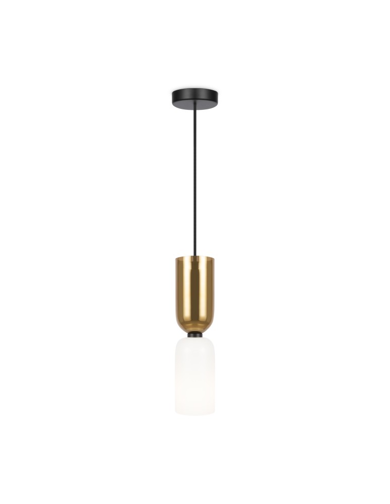 Pendant lamps - Maytoni Memory Pendant Lamp 1xE14 40W Black MOD177PL-01G - product kolory-swiatla.pl 1