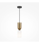 Pendant lamps - Maytoni Memory Pendant Lamp 1xE14 40W Black MOD177PL-01G - product 4