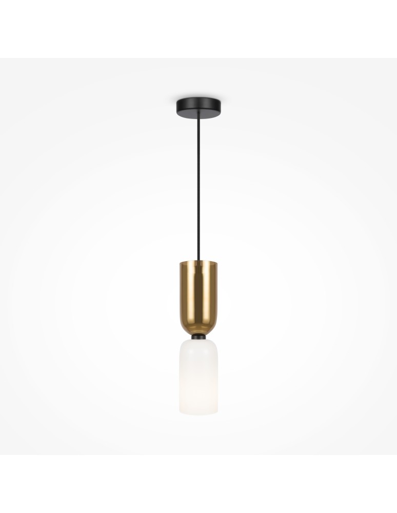 Pendant lamps - Maytoni Memory Pendant Lamp 1xE14 40W Black MOD177PL-01G - product kolory-swiatla.pl 4