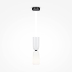 Maytoni Memory Lampa Wisząca 1xE14 40W Czarny MOD177PL-01W