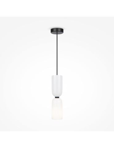 Maytoni Memory Lampa Wisząca 1xE14 40W Czarny MOD177PL-01W