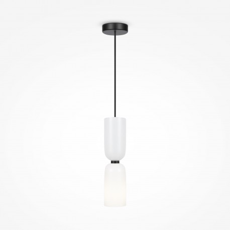 Maytoni Memory Lampa Wisząca 1xE14 40W Czarny MOD177PL-01W