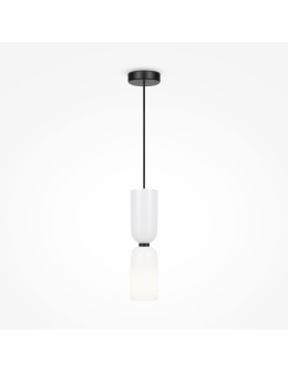 Maytoni Memory Lampa Wisząca 1xE14 40W Czarny MOD177PL-01W
