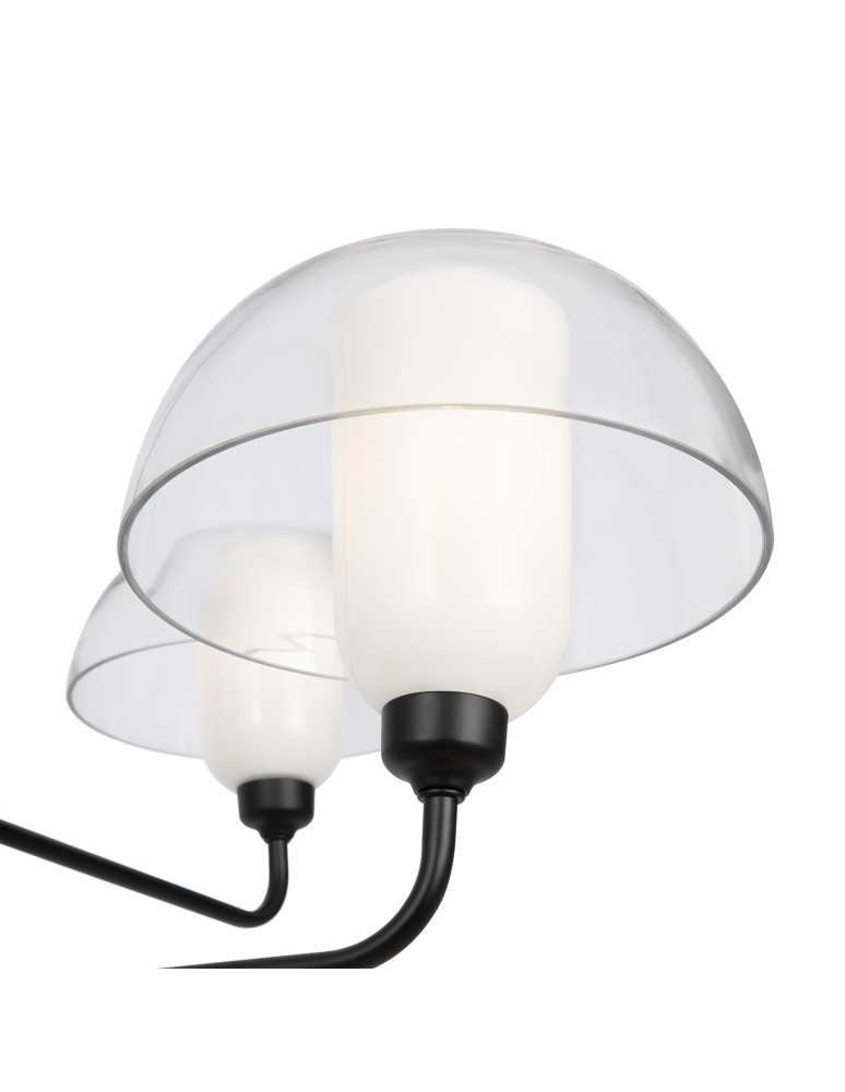 Modern chandeliers - Maytoni Memory Pendant Lamp 4xE14 40W Black MOD177PL-04B - product kolory-swiatla.pl 3