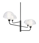 Maytoni Memory Lampa Wisząca 4xE14 40W Czarny MOD177PL-04B