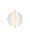 Maytoni Mira Designer LED wall lamp 14W 300lm 3000K Gold MOD279WL-L14G3K.