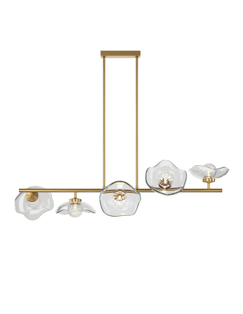 Pendant lamps - Maytoni Miracle Pendant Lamp 5xG9 28W Brass MOD207PL-05BS - product kolory-swiatla.pl 2