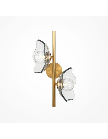 Maytoni Miracle Wall lamp/wall lamp 2xG9 28W Brass MOD207WL-02BS