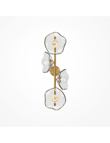 Maytoni Miracle Kinkiet/Ścienna 4xG9 28W Mosiądz MOD207WL-04BS