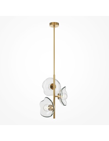 Maytoni Miracle Lampa Wisząca 3xG9 28W Mosiądz MOD207PL-03BS