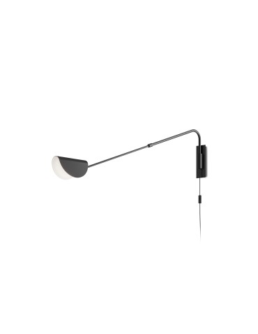Maytoni Mollis Wall lamp/wall lamp 1xG9 7W Black MOD126WL-01B1
