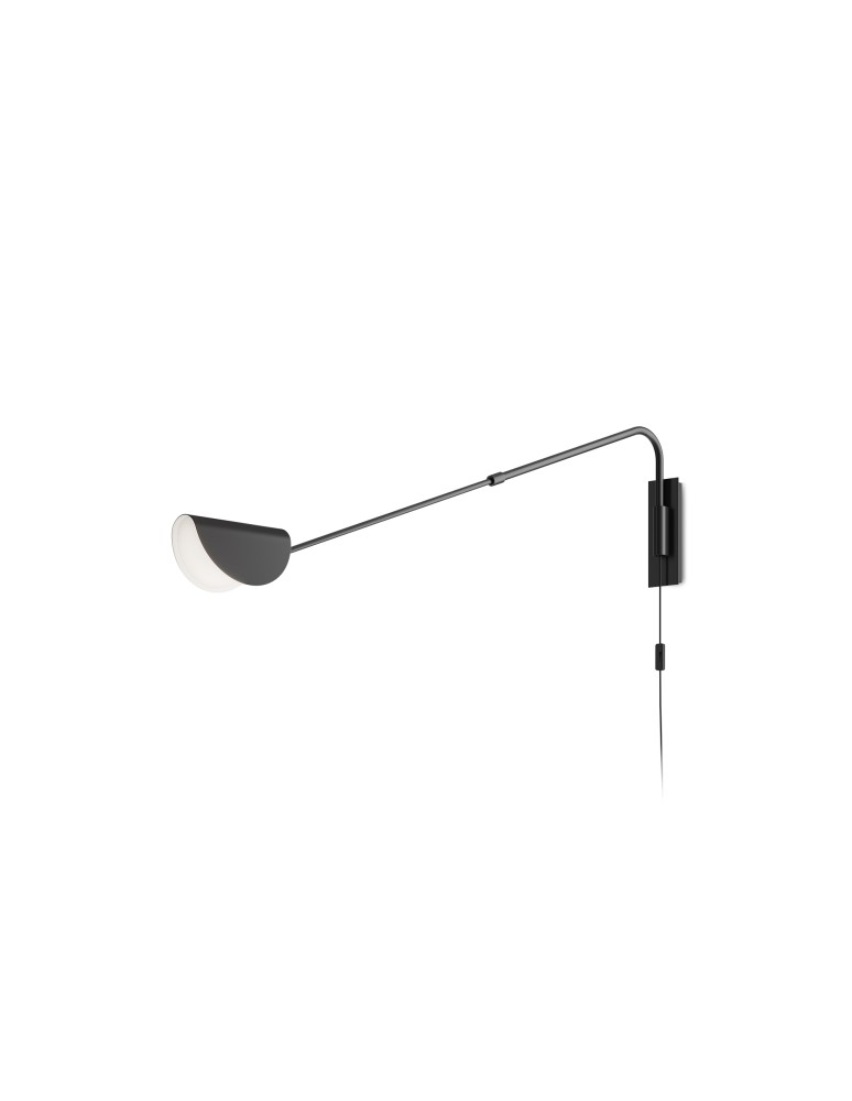 Wall lamps - Maytoni Mollis Wall lamp/wall lamp 1xG9 7W Black MOD126WL-01B1 - product kolory-swiatla.pl 1