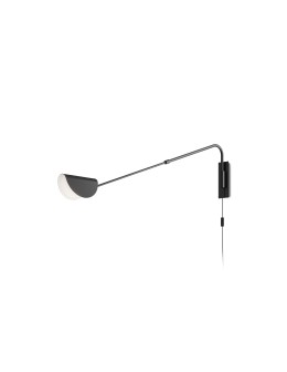 Maytoni Mollis Wall lamp/wall lamp 1xG9 7W Black MOD126WL-01B1