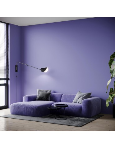 Maytoni Mollis Kinkiet/Ścienna 1xG9 7W Czarny MOD126WL-01B1 - produkt 2