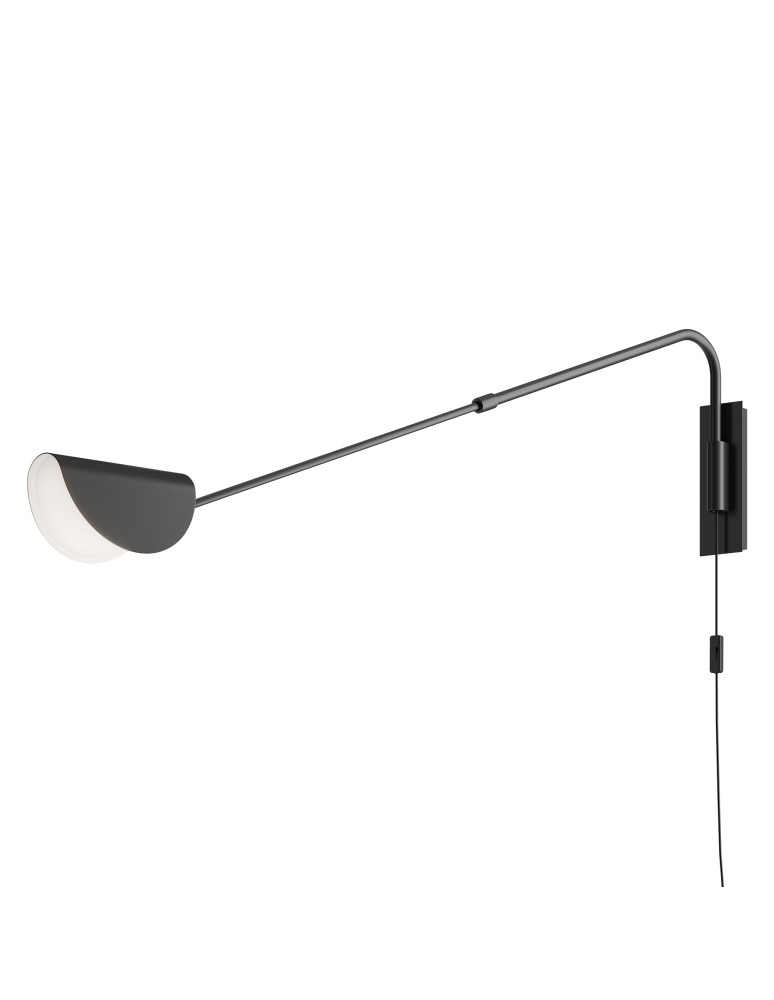 Wall lamps - Maytoni Mollis Wall lamp/wall lamp 1xG9 7W Black MOD126WL-01B1 - product kolory-swiatla.pl 3