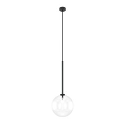 Maytoni Mood Lampa Wisząca Kule Transparentne 1xG4 20W Czarny MOD172PL-01B