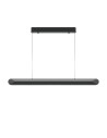 Maytoni Motion Lampa Wisząca Pozioma Nowoczesna nad Biurko/Wyspę LED 40W 2000lm 3000K Czarny MOD276PL-L40B3K