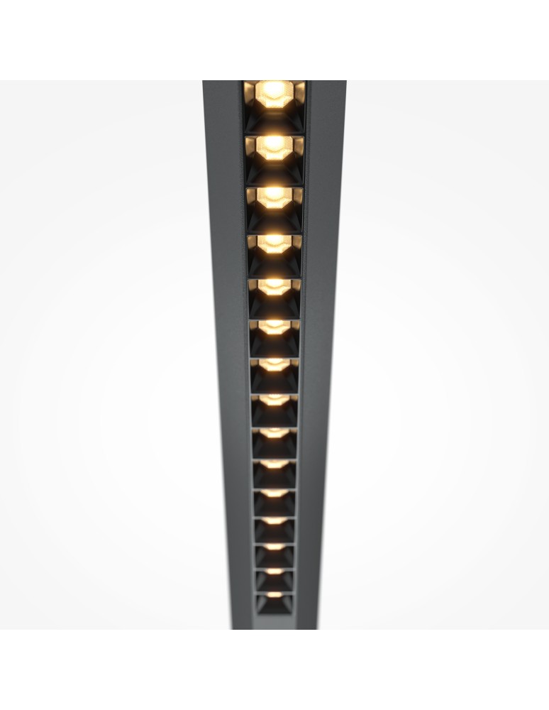 Pendant lamps - Maytoni Motion Horizontal Modern Pendant Lamp over Desk/island LED 40W 2000lm 3000K Black MOD276PL-L40B3K - product kolory-swiatla.pl 3