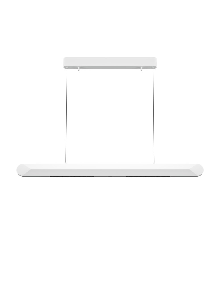 Pendant lamps - Maytoni Motion Horizontal Modern Pendant Lamp over Desk/island LED 40W 2500lm 3000K White MOD276PL-L40W3K. - product kolory-swiatla.pl 1