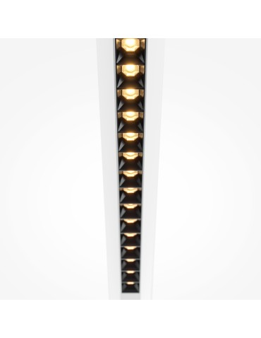 Maytoni Motion Lampa Wisząca Pozioma Nowoczesna nad Biurko/Wyspę LED 40W 2500lm 3000K Biały MOD276PL-L40W3K - produkt 2